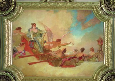 The Town of Paris Inviting the World to Join in Its Festivals, 1895 by Jean Joseph Benjamin Constant